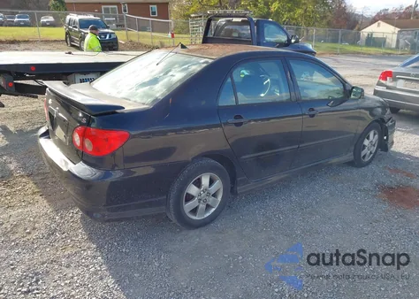2005 Toyota Corolla S from USA, damaged, VIN 2T1BR32E25C424107